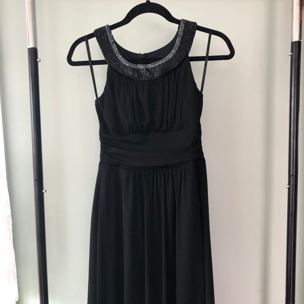 Black Chiffon Dress